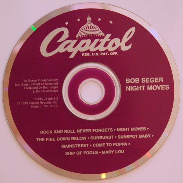 CD, Seger, Bob (& The Silver Bullet Band) - Night Moves