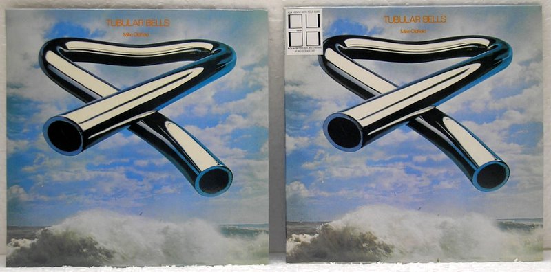 Front covers CD1 & CD2, Oldfield, Mike - Tubular Bells