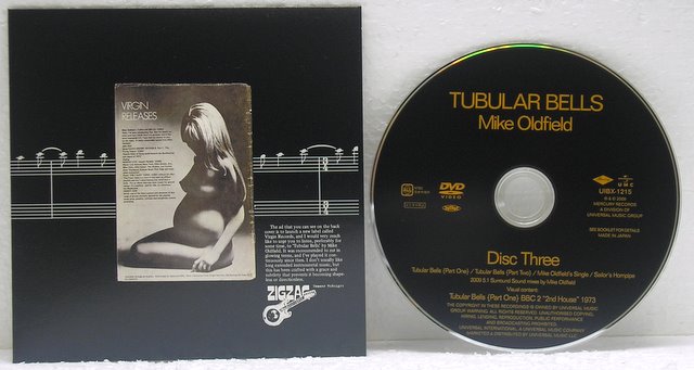 DVD and Sleeve, Oldfield, Mike - Tubular Bells