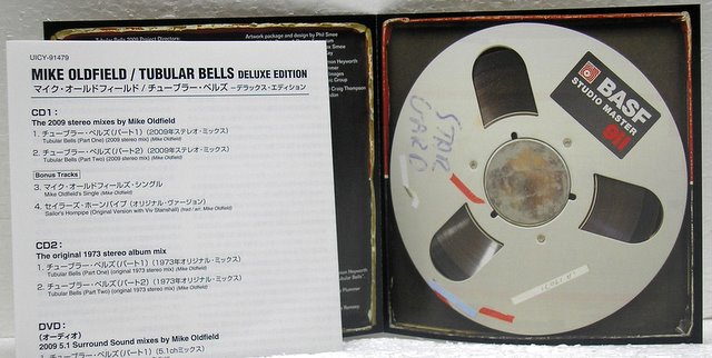Inserts CD, Oldfield, Mike - Tubular Bells