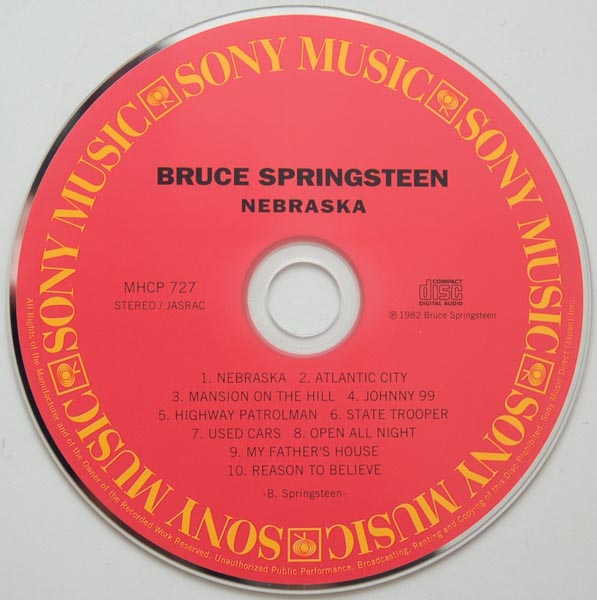 CD, Springsteen, Bruce - Nebraska