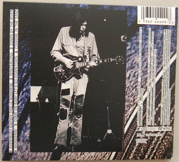 Back cover, Young, Neil - Live at the Fillmore East