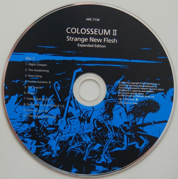 CD 2, Colosseum II - Strange New Flesh (+CD)