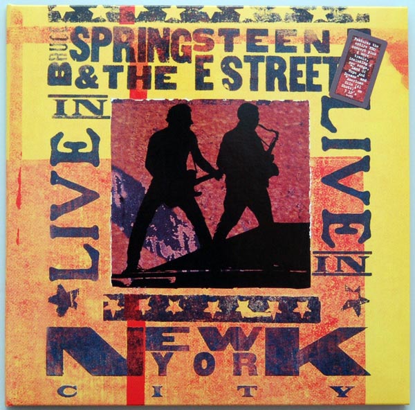 Front cover, Springsteen, Bruce - Live in New York City