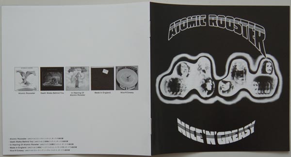 Booklet, Atomic Rooster - Nice and Greasy (+4)