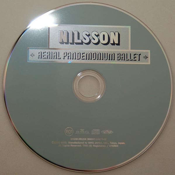CD, Nilsson, Harry - Aerial Pandemonioum Ballet
