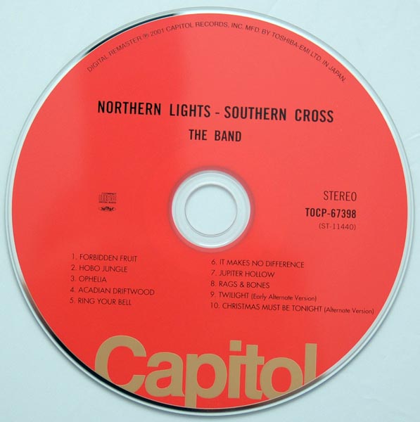 CD, Band (The) - Northern Lights - Southern Cross +2