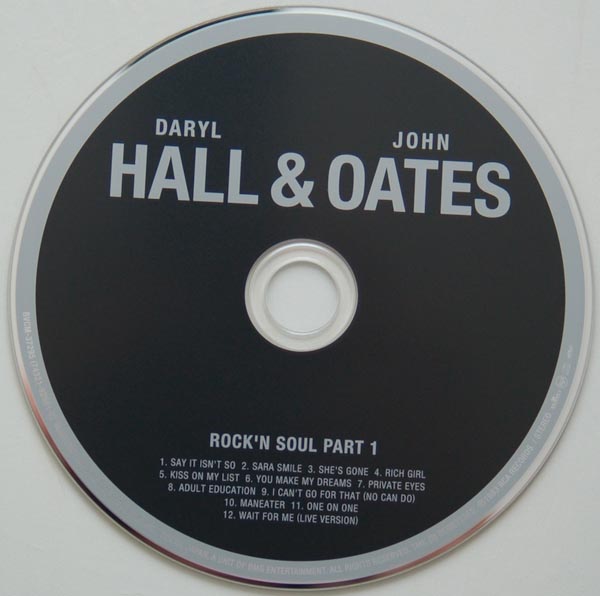 CD, Hall + Oates - Rock'n Soul: Part 1: From A To One