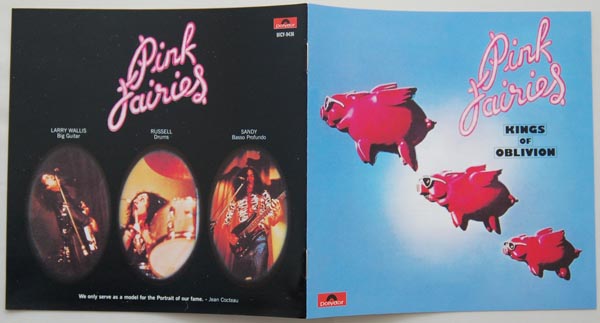 Booklet, Pink Fairies (The) - Kings Of Oblivion +4