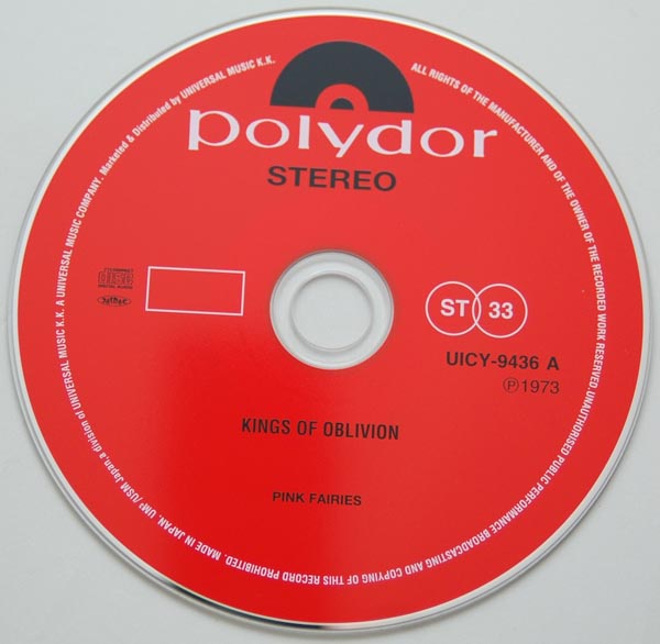 CD, Pink Fairies (The) - Kings Of Oblivion +4