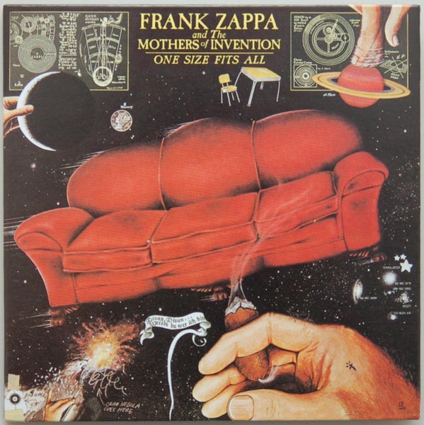 Front Cover, Zappa, Frank - One Size Fits All