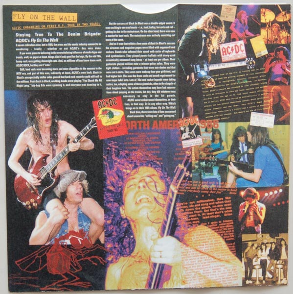 Inner sleeve side A, AC/DC - Fly On The Wall