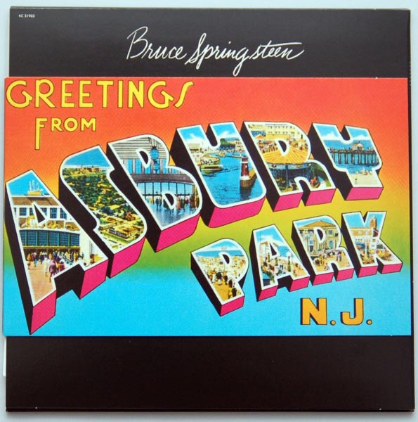 Front cover, Springsteen, Bruce - Greetings From Asbury Park