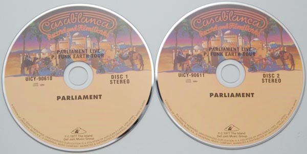 CDs, Parliament - Parliament Live