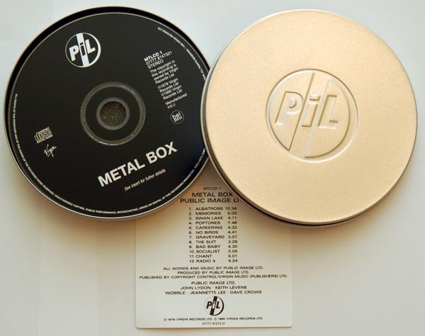 Open Box, Public Image Ltd - PiL Metal Box