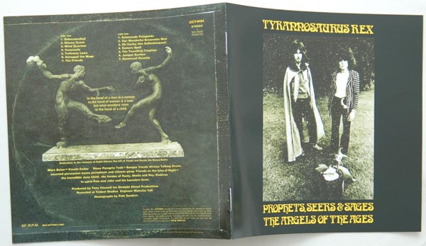 Booklet, T Rex (Tyrannosaurus Rex) - Prophets, Seers and Sages. The Angels of the Ages +14