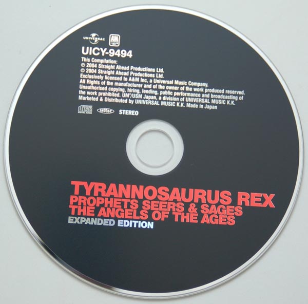 CD, T Rex (Tyrannosaurus Rex) - Prophets, Seers and Sages. The Angels of the Ages +14