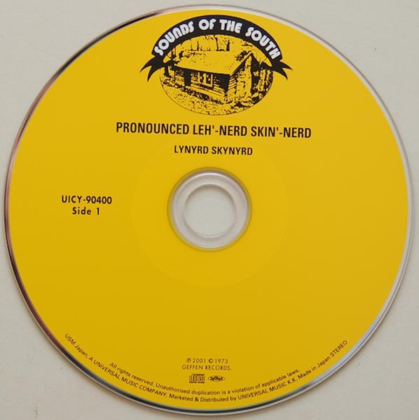 CD, Lynyrd Skynyrd - Pronounced Lehnerd Skinnerd