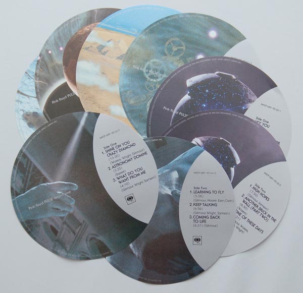Inner circle vinyl reproductions, Pink Floyd - Pulse