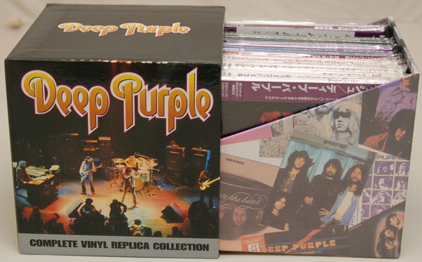 Open Box View 1, Deep Purple - Complete Vinyl Replica Collection box