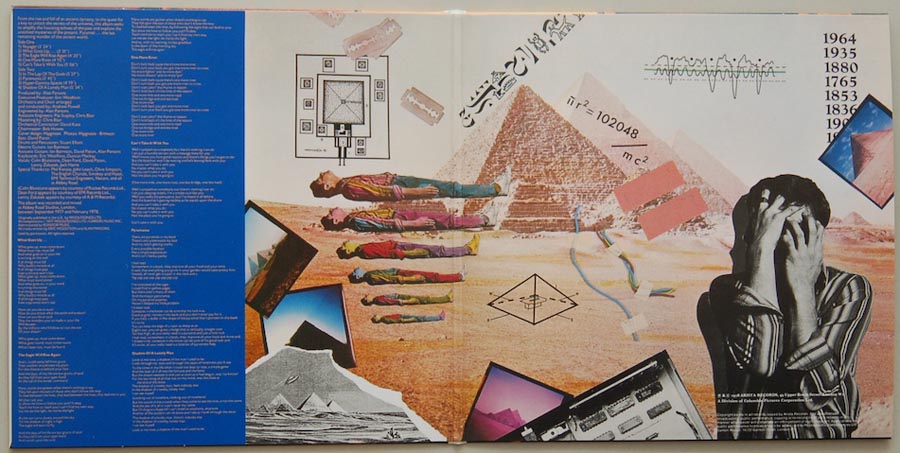 Gatefold open, Parsons, Alan (The ... Project) - Pyramid