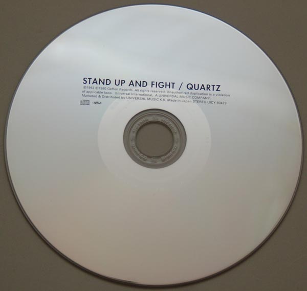 CD, Quartz - Stand Up And Fight 