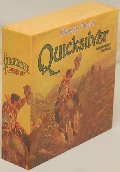 Front Lateral View, Quicksilver Messenger Service - Happy Trails Box