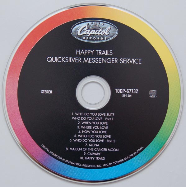 CD, Quicksilver Messenger Service - Happy Trails