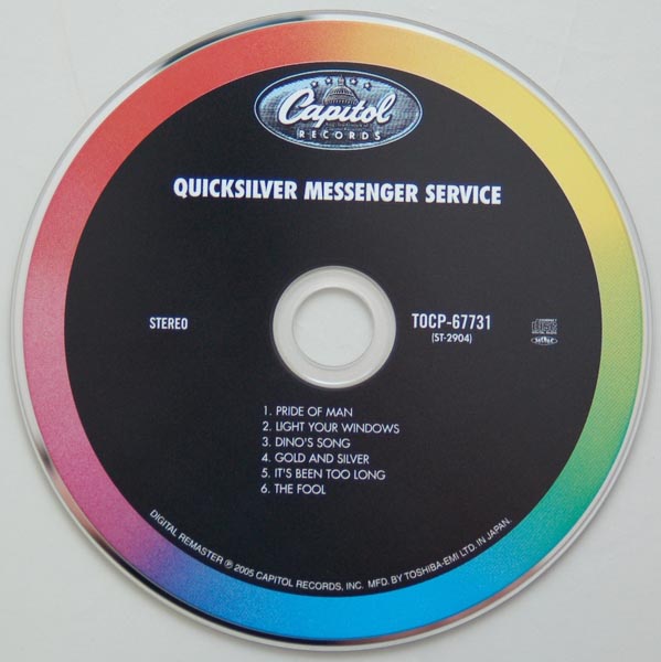 CD, Quicksilver Messenger Service - Quicksilver Messenger Service