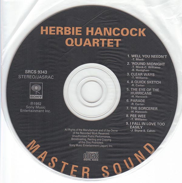CD, Hancock, Herbie - Quartet