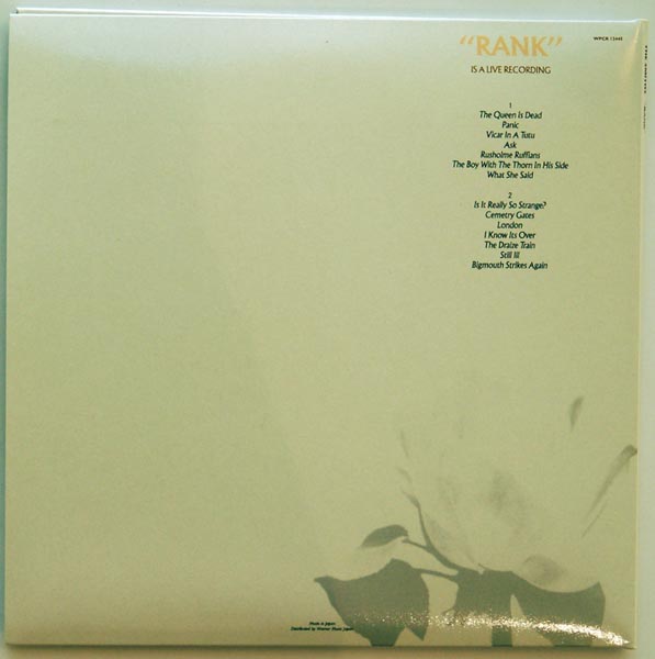 Back cover, Smiths (The) - Rank