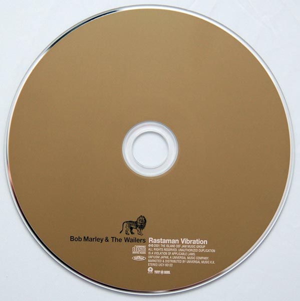 CD, Marley, Bob - Rastaman Vibration