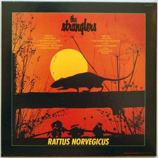 Backcover, Stranglers (The) - Rattus Norvegicus