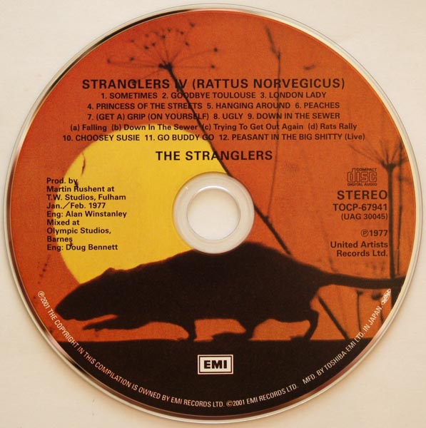 CD, Stranglers (The) - Rattus Norvegicus
