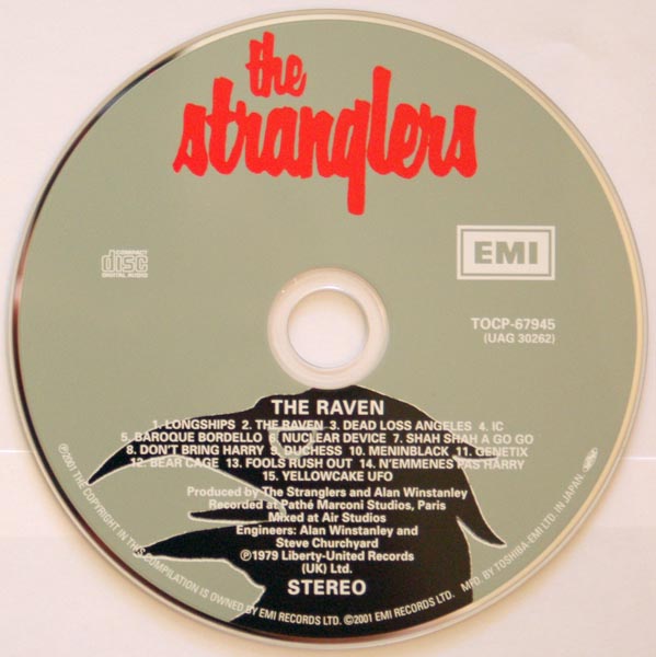CD, Stranglers (The) - The Raven
