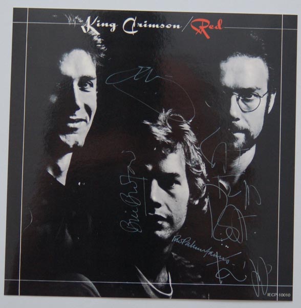 Insert side A, King Crimson - Red