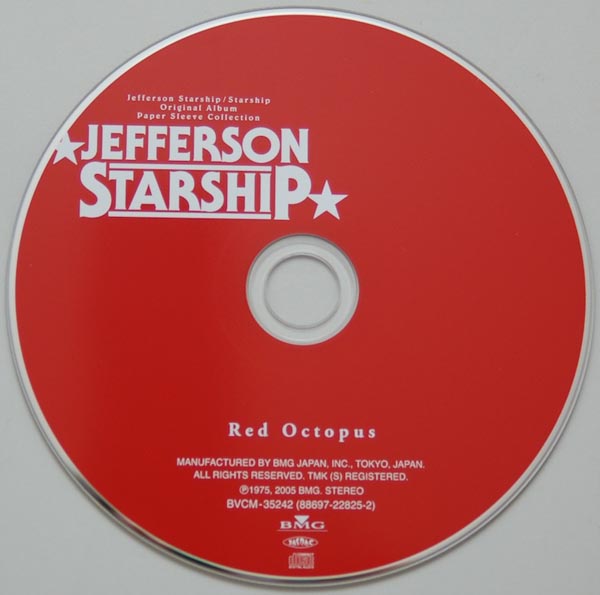 CD, Jefferson Starship - Red Octopus