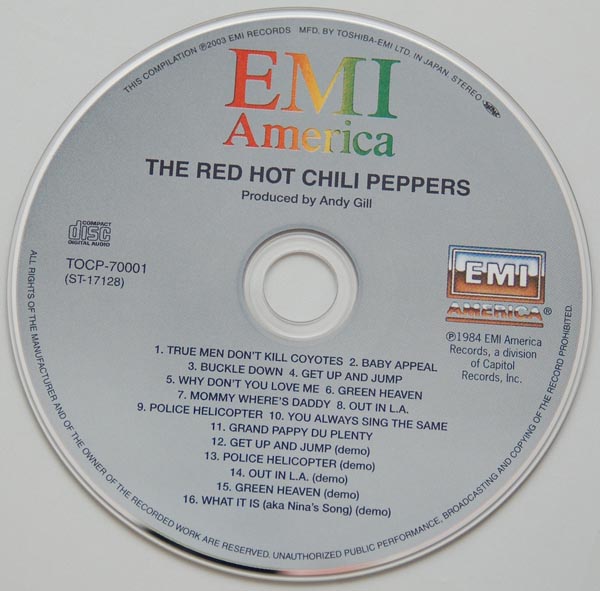 CD, Red Hot Chili Peppers - Red Hot Chili Peppers