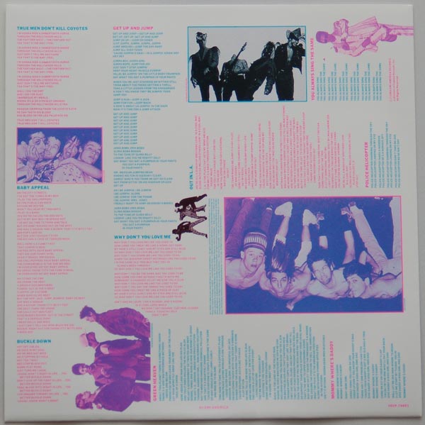 Inner sleeve 1 side B, Red Hot Chili Peppers - Red Hot Chili Peppers