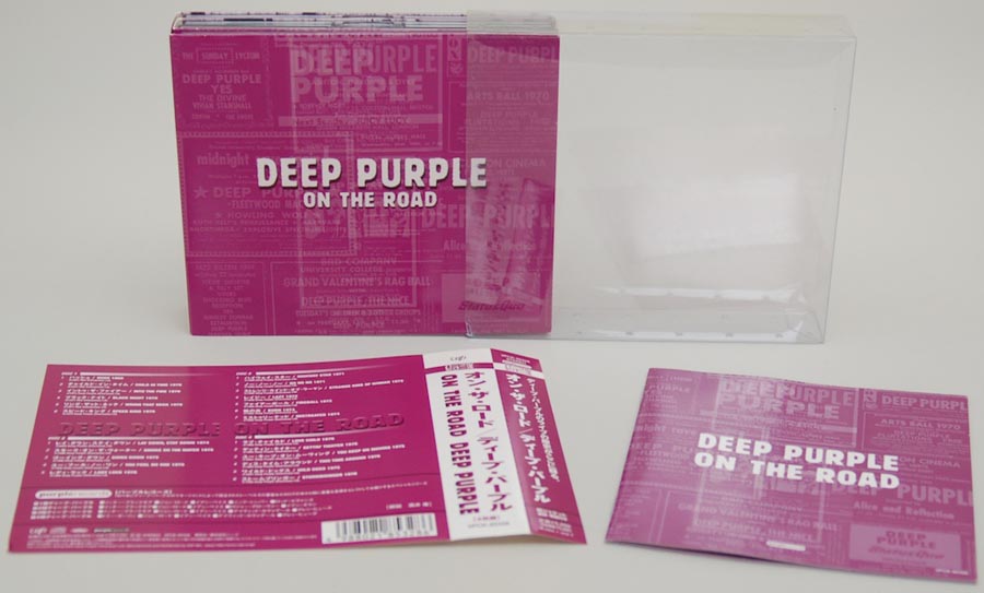 Box contents, Deep Purple - On the Road Box Set