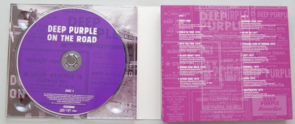 HALF UNFOLDED, Deep Purple - On the Road Box Set