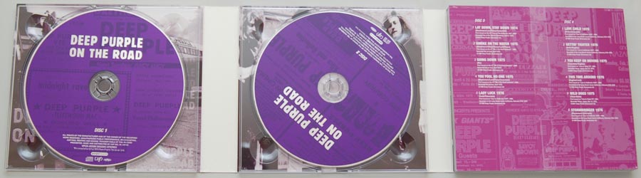 HALF UNFOLDED 2, Deep Purple - On the Road Box Set