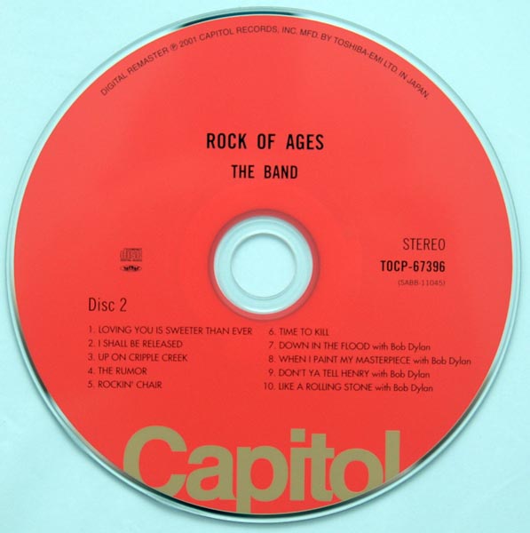 CD 2, Band (The) - Rock Of Ages +7