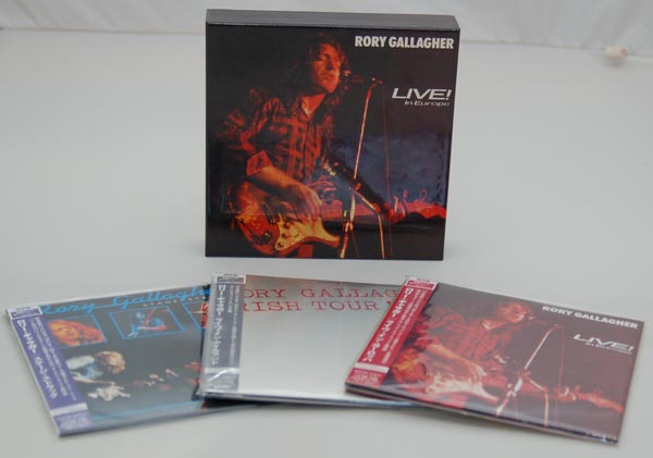Boxset content, Gallagher, Rory - Live in Europe Box