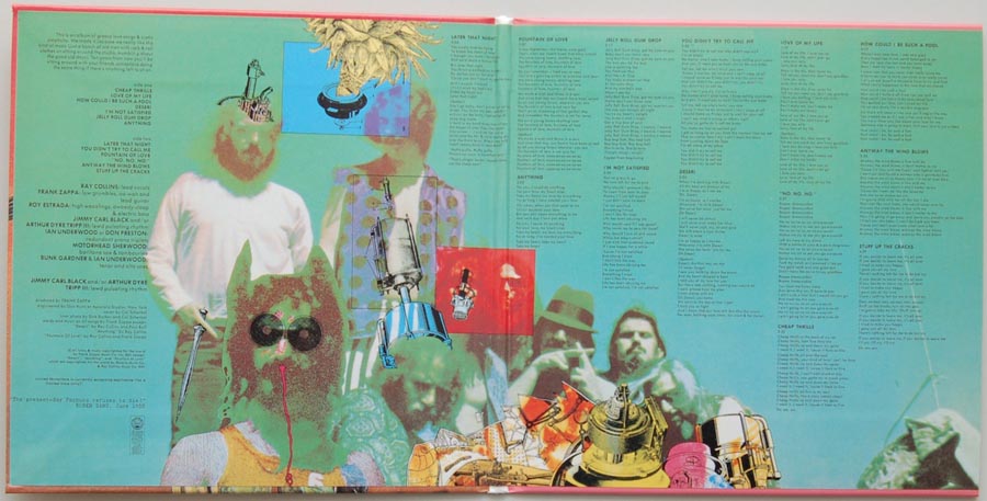 Gatefold open, Zappa, Frank - Cruising With Ruben and The Jets