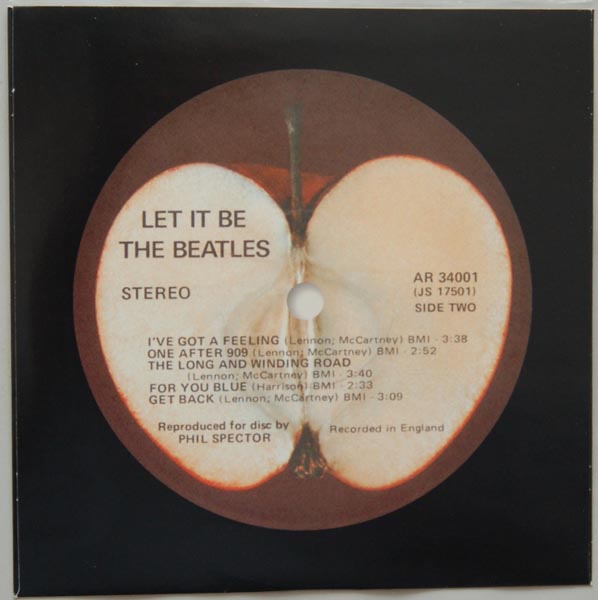 Inner sleeve side B, Beatles (The) - Let It Be