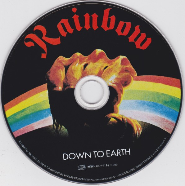 CD, Rainbow - Down To Earth