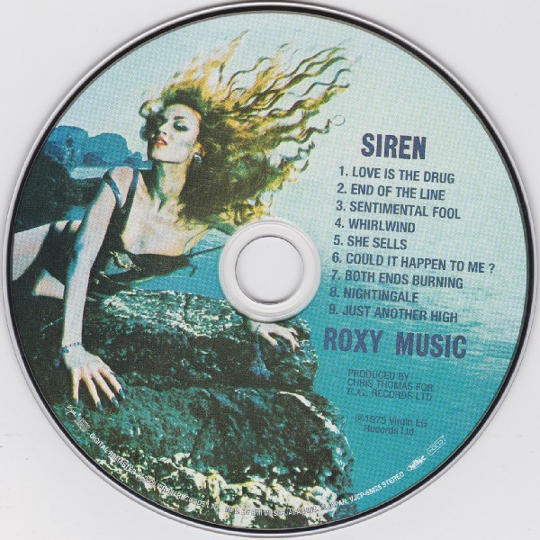CD, Roxy Music - Country Life