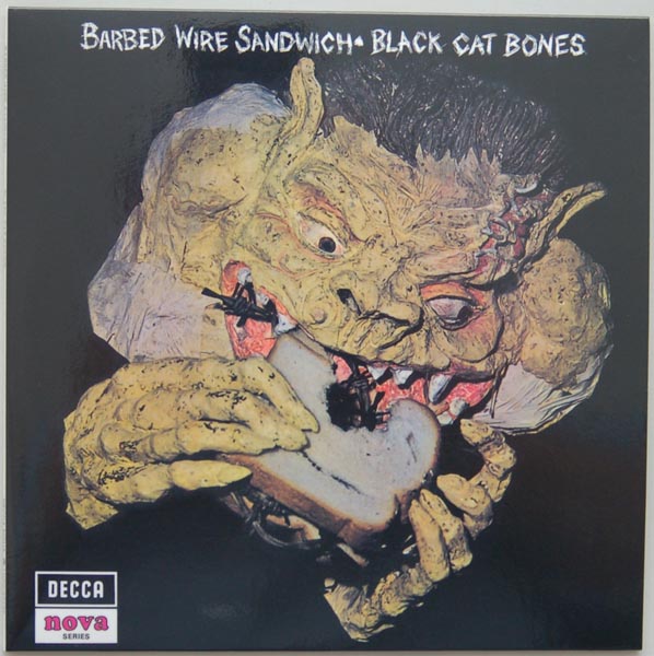 Front Cover, Black Cat Bones - Barbed Wire Sandwich