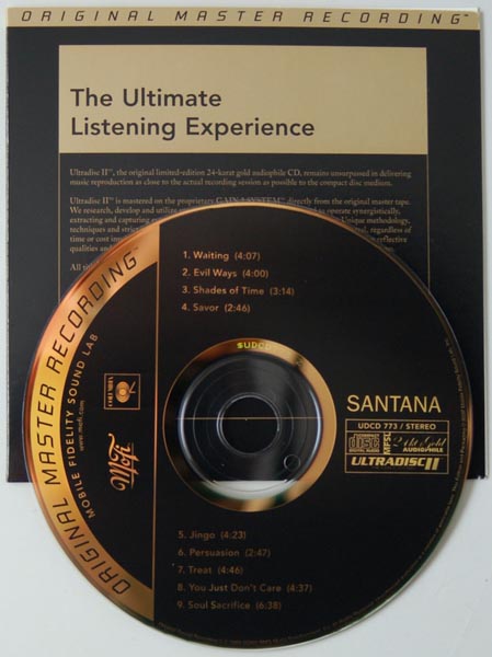 CD, Santana - Santana